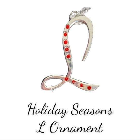 NEW  Monogram Ornament with Jewels: J, Y or L - Picture 13 of 15